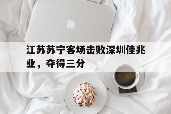 江苏苏宁客场击败深圳佳兆业，夺得三分的简单介绍